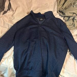 Under Armour Men's Dark Blue Zip-Up Sweater